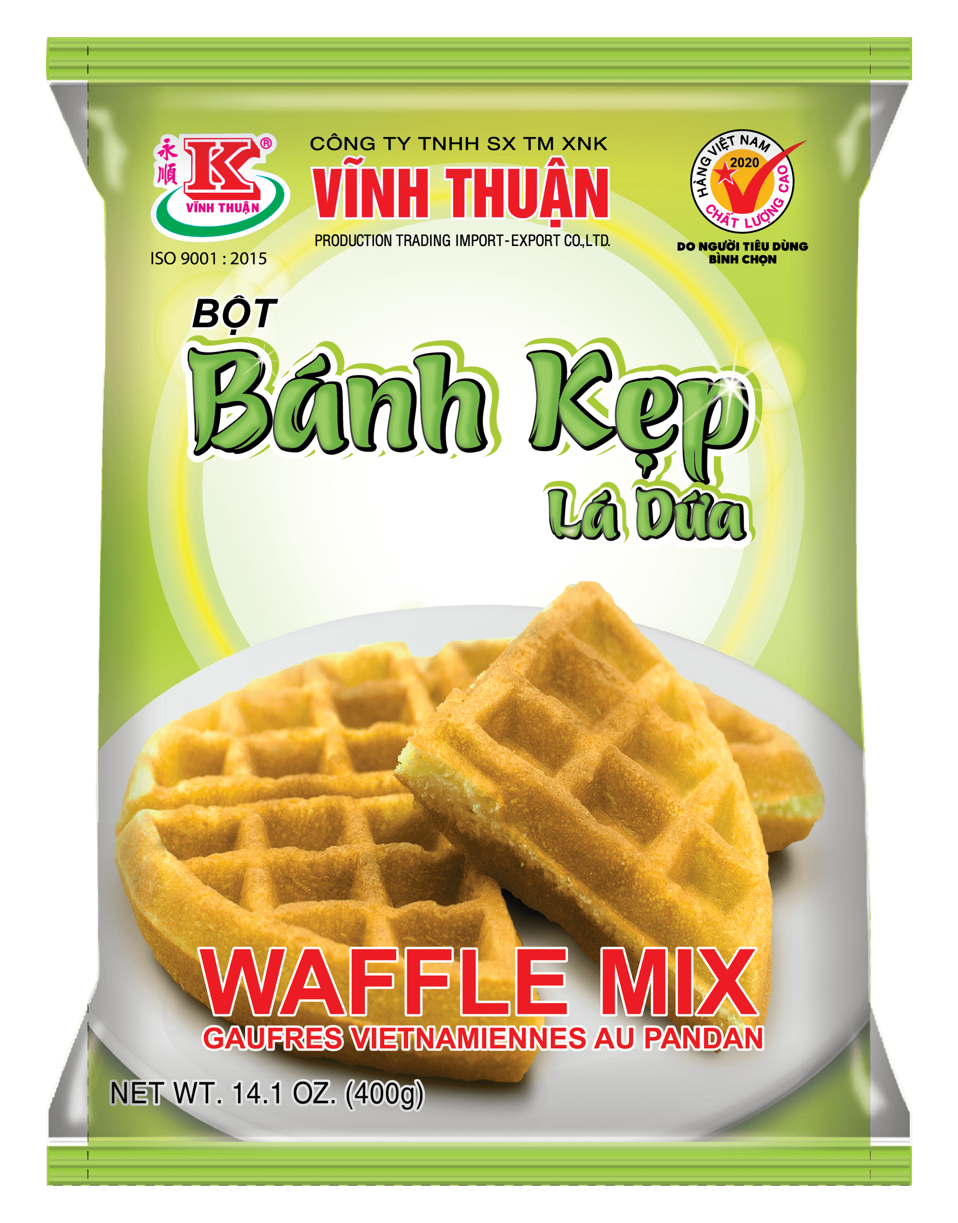 Bột Bánh Kẹp Lá Dứa Vĩnh Thuận gói 400g