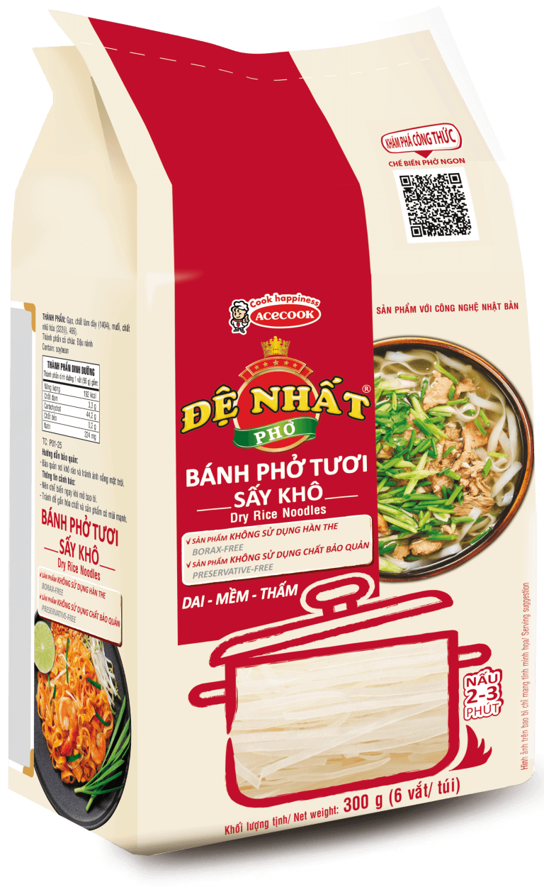 Phở Đệ Nhất Bánh Phở Tươi Sấy Khô chính hãng Đệ Nhất
