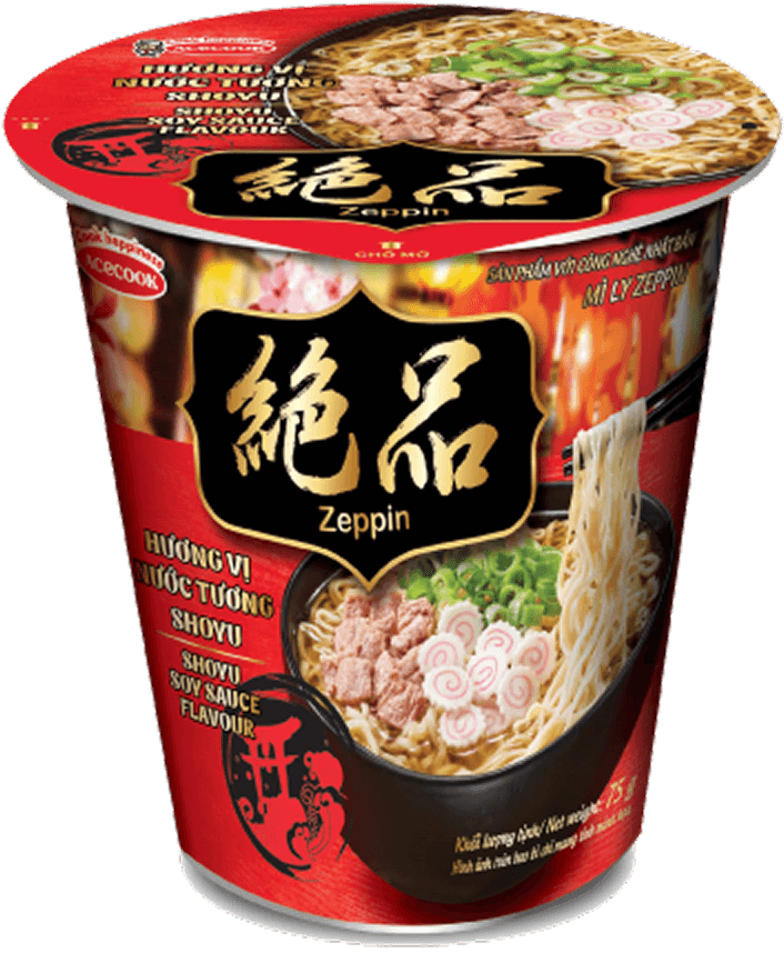 Mì Ly Zeppin Nước Tương Shoyu chính hãng Zeppin