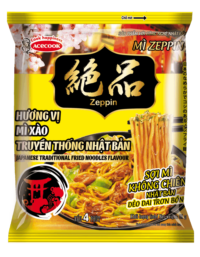 Mì Zeppin Mì Xào Truyền Thống Nhật Bản chính hãng Zeppin