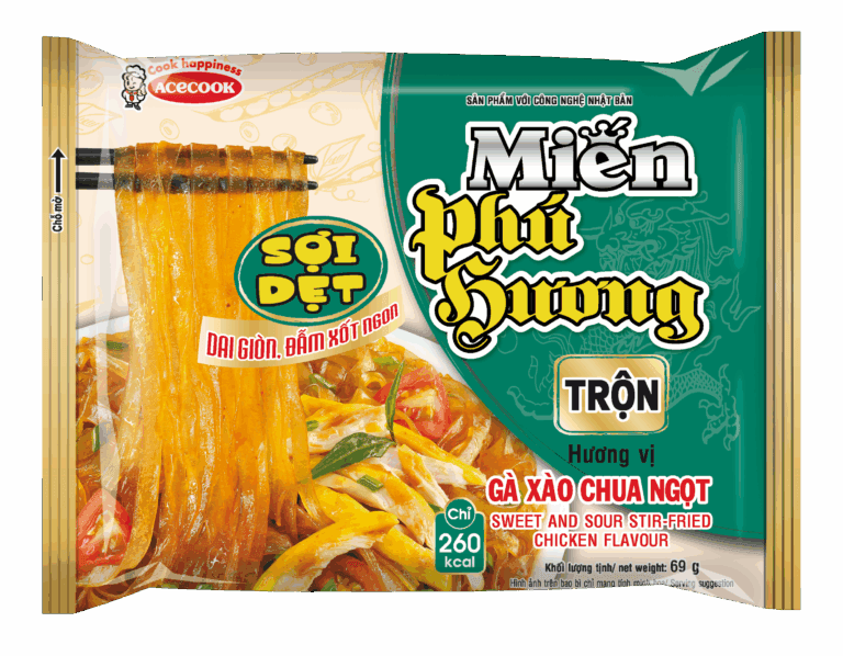 Miến Phú Hương Trộn Gà Xào Chua Ngọt chính hãng Miến Phú Hương