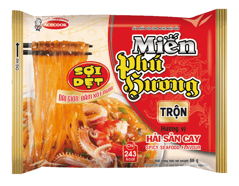 Miến Phú Hương Trộn Hải Sản Cay chính hãng Miến Phú Hương