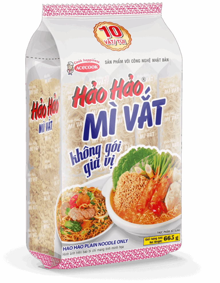 Mì Hảo Hảo Vắt Không Gói Gia Vị chính hãng Hảo Hảo