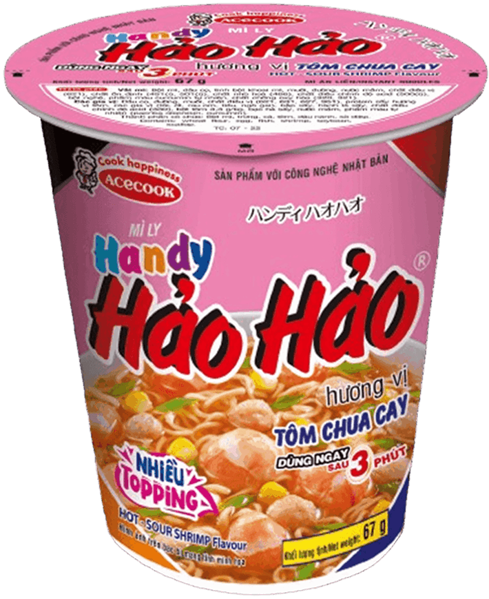 Mì Handy Hảo Hảo Tôm Chua Cay chính hãng Handy Hảo Hảo