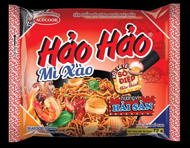 Mì Hảo Hảo Xào Hải Sản 75g chính hãng Hảo Hảo