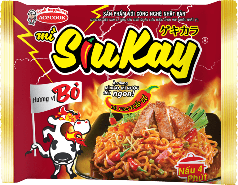 Mì SiuKay Hương Vị Bò chính hãng SiuKay