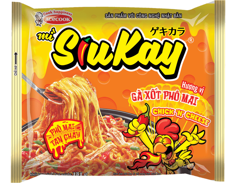Mì SiuKay Hương Vị Gà Xốt Phô Mai chính hãng SiuKay