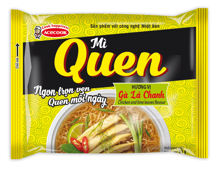 Mì Quen Hương Vị Gà Lá Chanh chính hãng Mì Quen