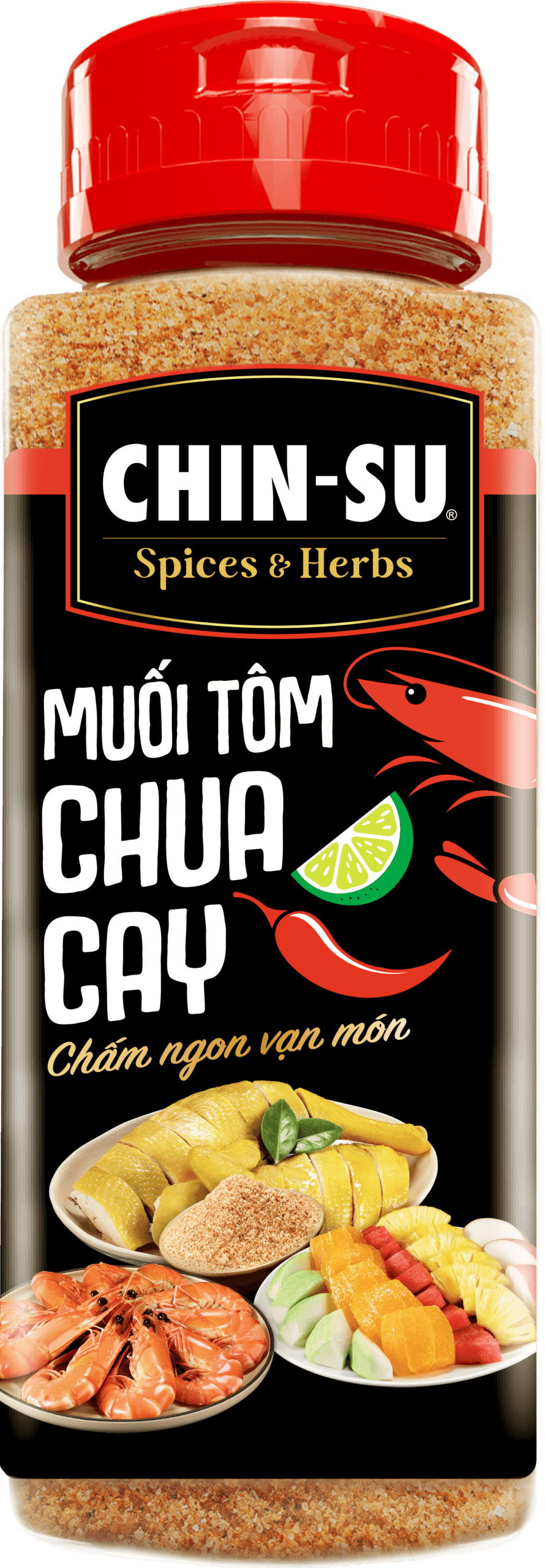 Muối Tôm Chua Cay CHIN-SU chính hãng CHIN-SU