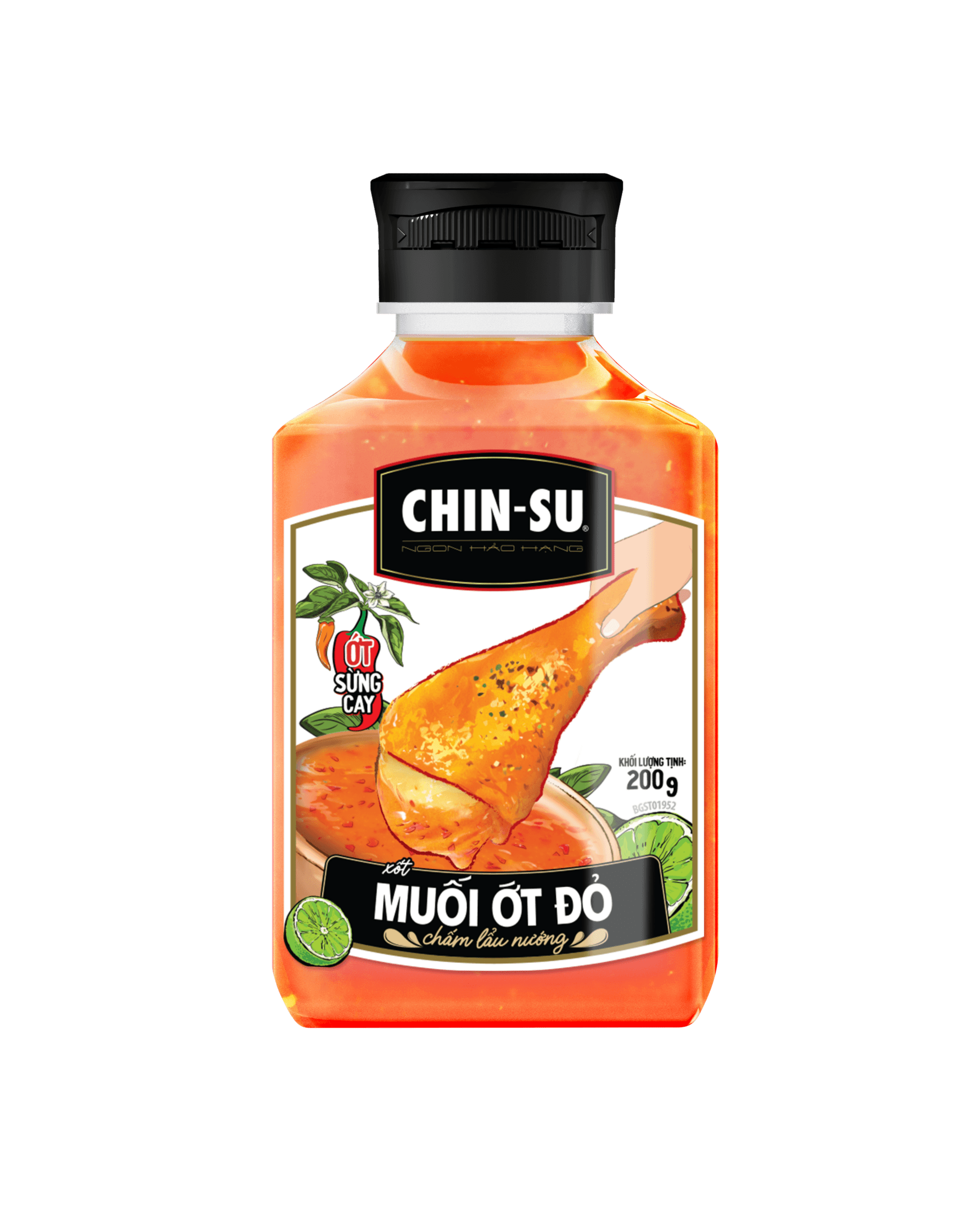 Bộ Đôi Xốt Muối Ớt Xanh & Muối Ớt Đỏ CHIN-SU chính hãng CHIN-SU