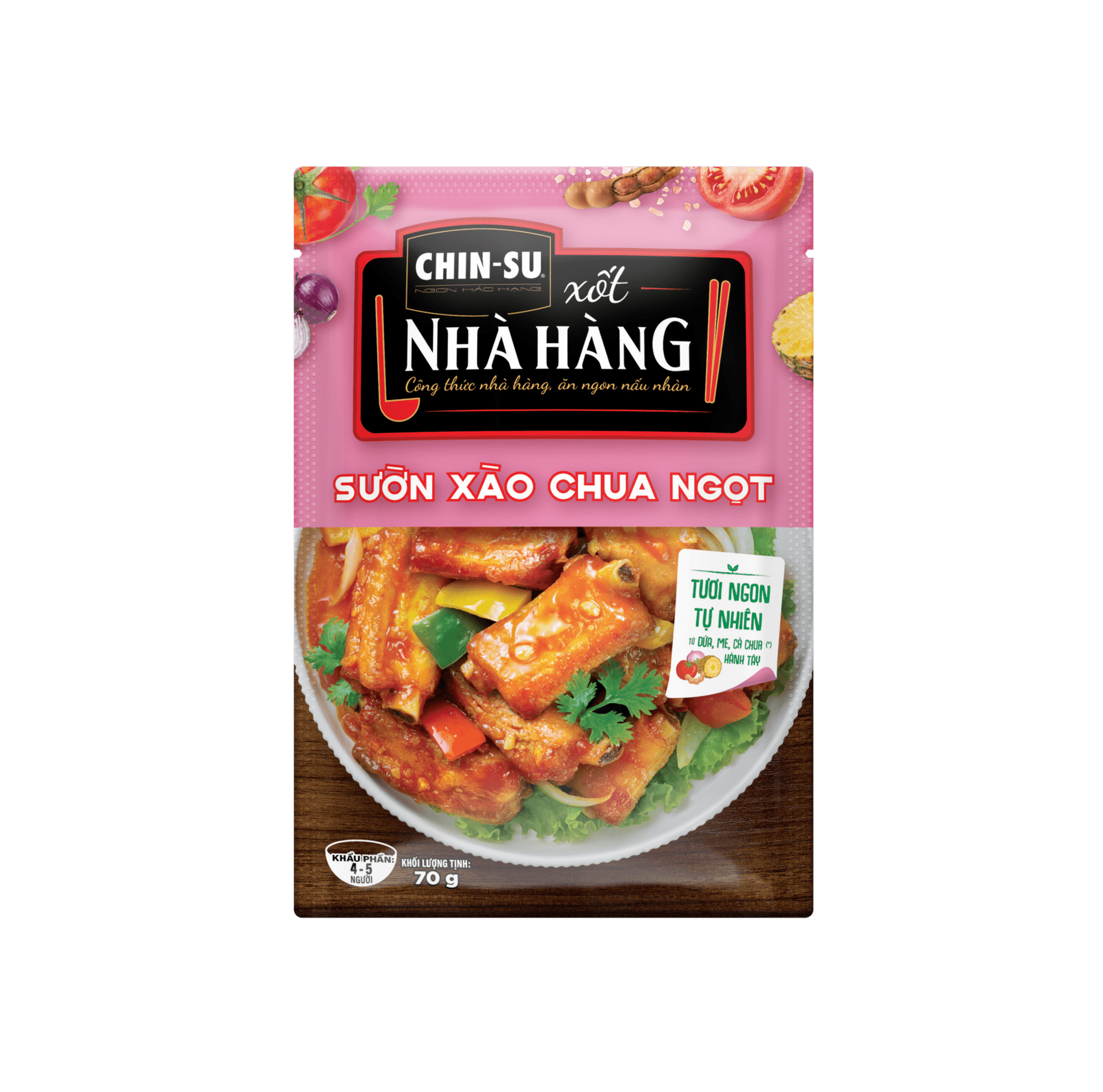 CHIN-SU Xốt Nhà Hàng Sườn Xào Chua Ngọt chính hãng CHIN-SU