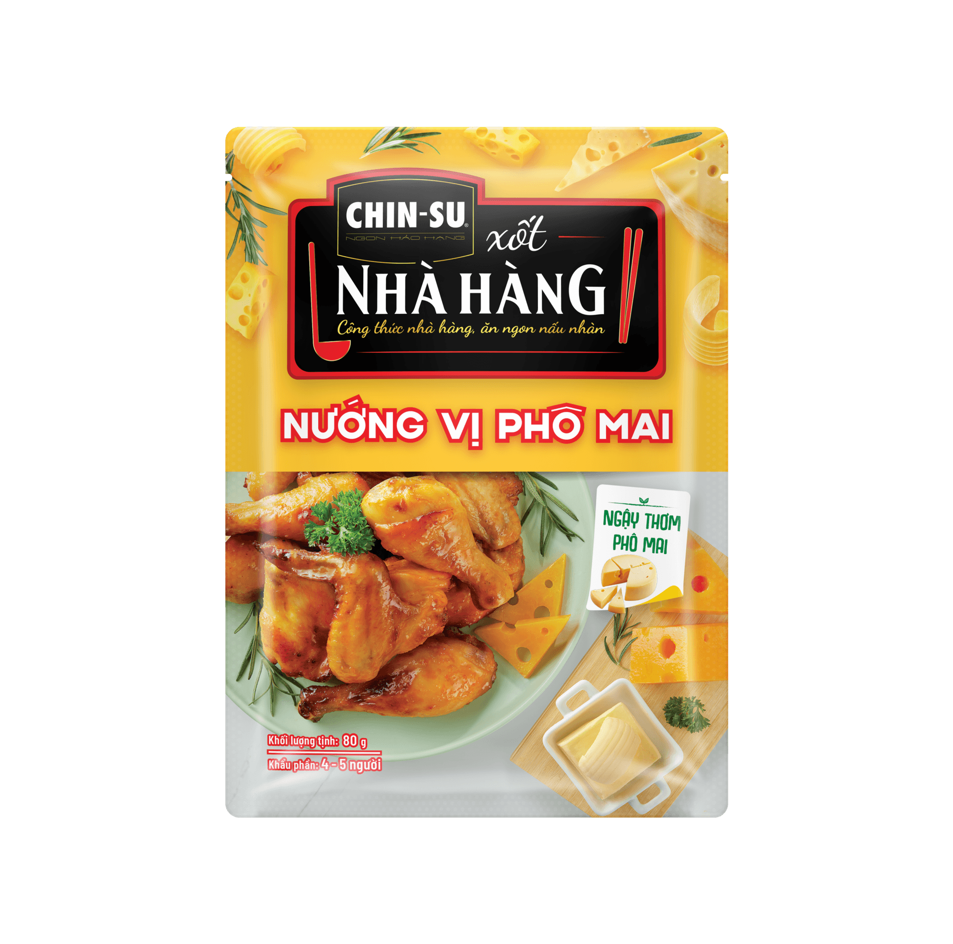 CHIN-SU Xốt Nhà Hàng Nướng Phô Mai chính hãng CHIN-SU