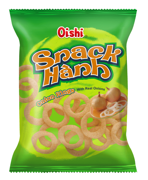 Snack Oishi Hành - Snack Vòng Hành Giòn chính hãng Oishi