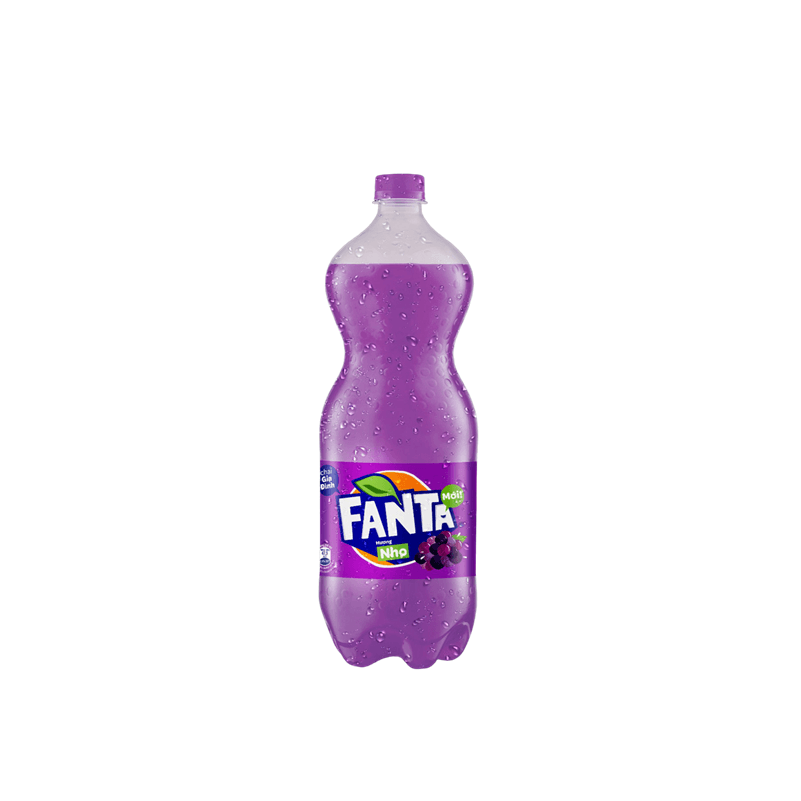 Nước Giải Khát Có ga Fanta Nho chai1.5L chính hãng Fanta