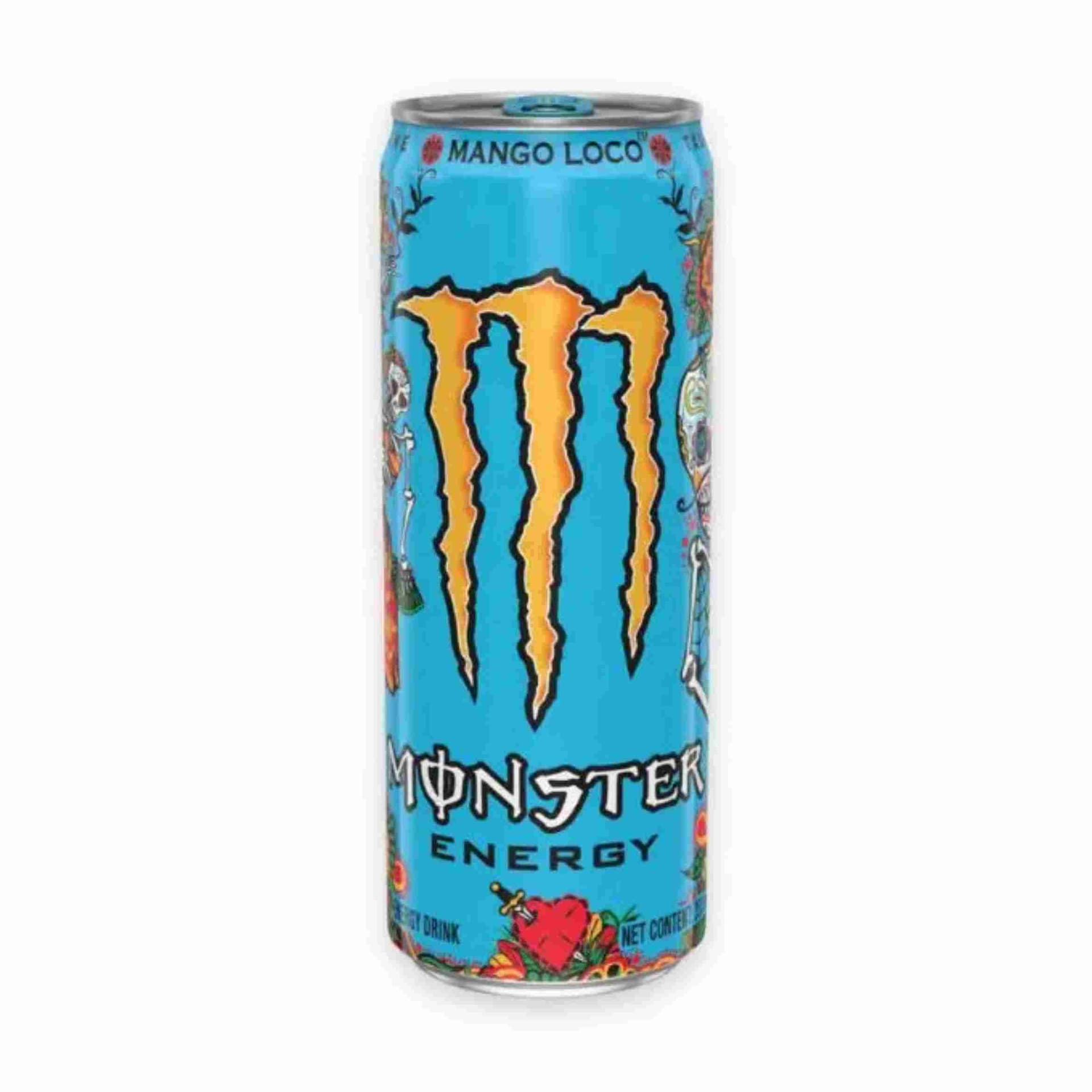 Nước tăng lực Monster Mango Loco lon 355ml chính hãng Monster