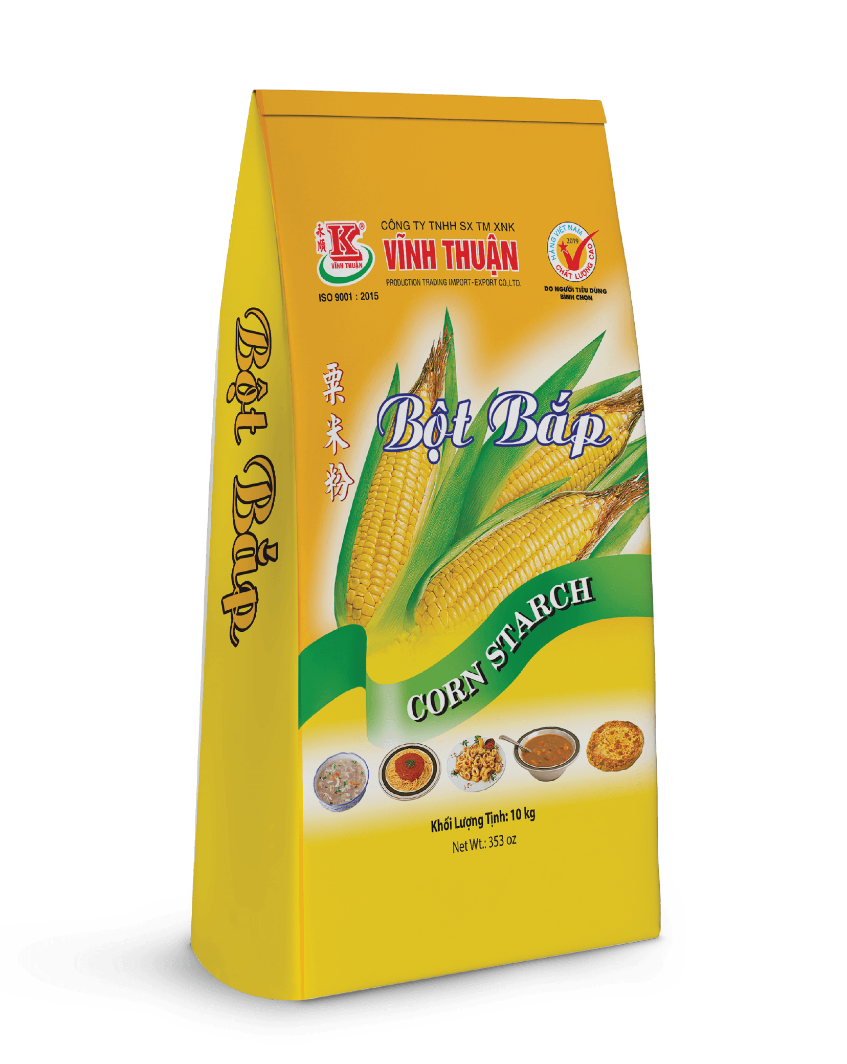 Bột Bắp Vĩnh Thuận 10kg chính hãng Vĩnh Thuận