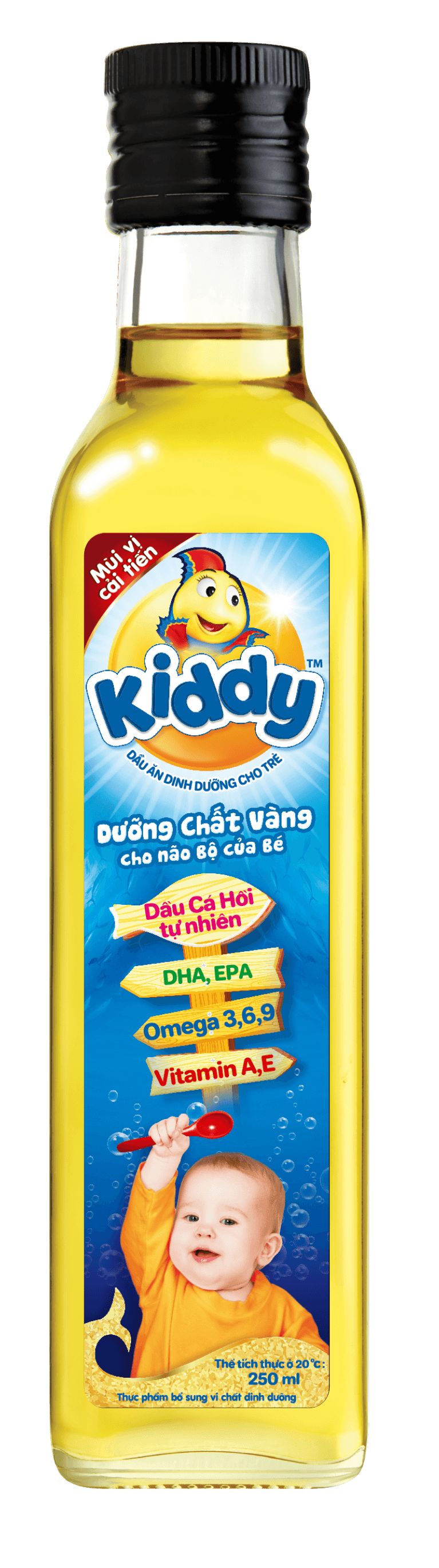Dầu ăn dinh dưỡng cho trẻ KIDDY chính hãng Kiddy