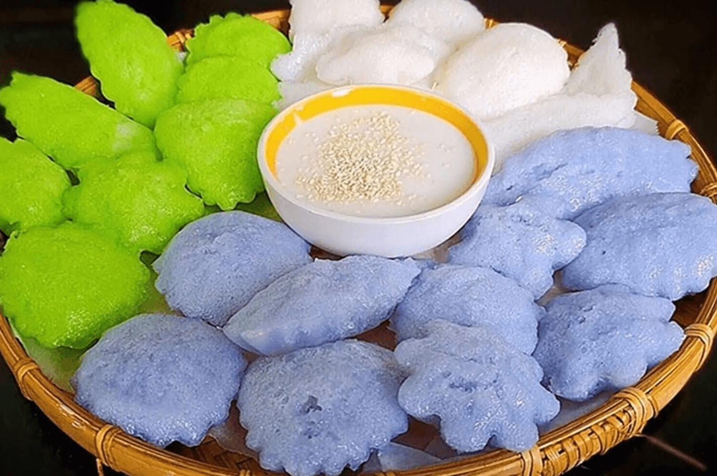 Bánh bò hấp nở xốp béo ngậy truyền thống
