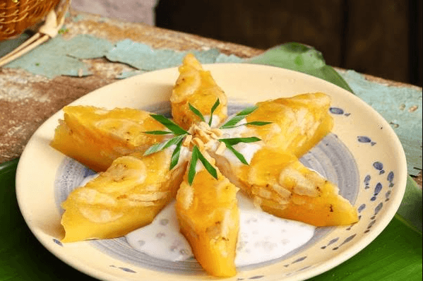 Bánh chuối hấp thơm ngon làm từ Bột Bánh Chuối Hấp Vĩnh Thuận 340g