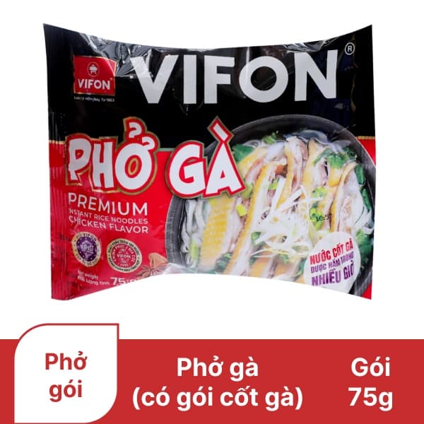 Phở ăn liền VIFON vị gà gói 75g chính hãng VIFON