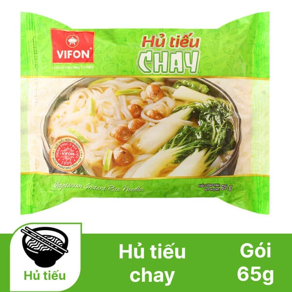 Hủ tiếu chay VIFON gói 65g chính hãng VIFON