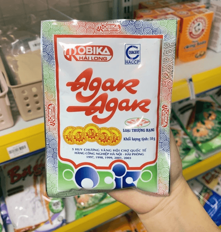 Bột Rau Câu Long Hải gói 50g