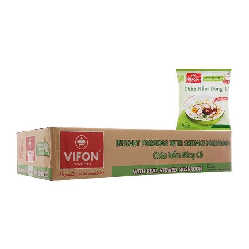Cháo nấm đông cô ăn liền VIFON gói 70g chính hãng VIFON