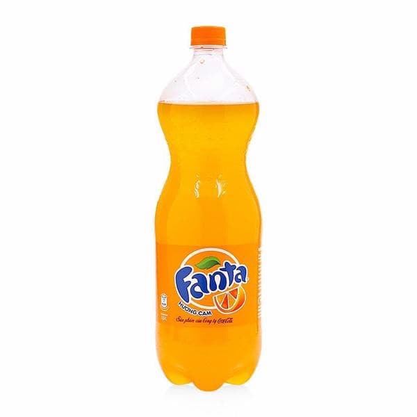 Nước giải khát có ga hương cam Fanta chai 1.5L chính hãng Fanta