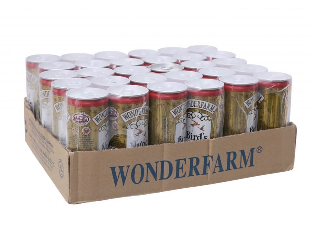 Nước yến ngân nhĩ Wonderfarm lon 240ml chính hãng Wonderfarm
