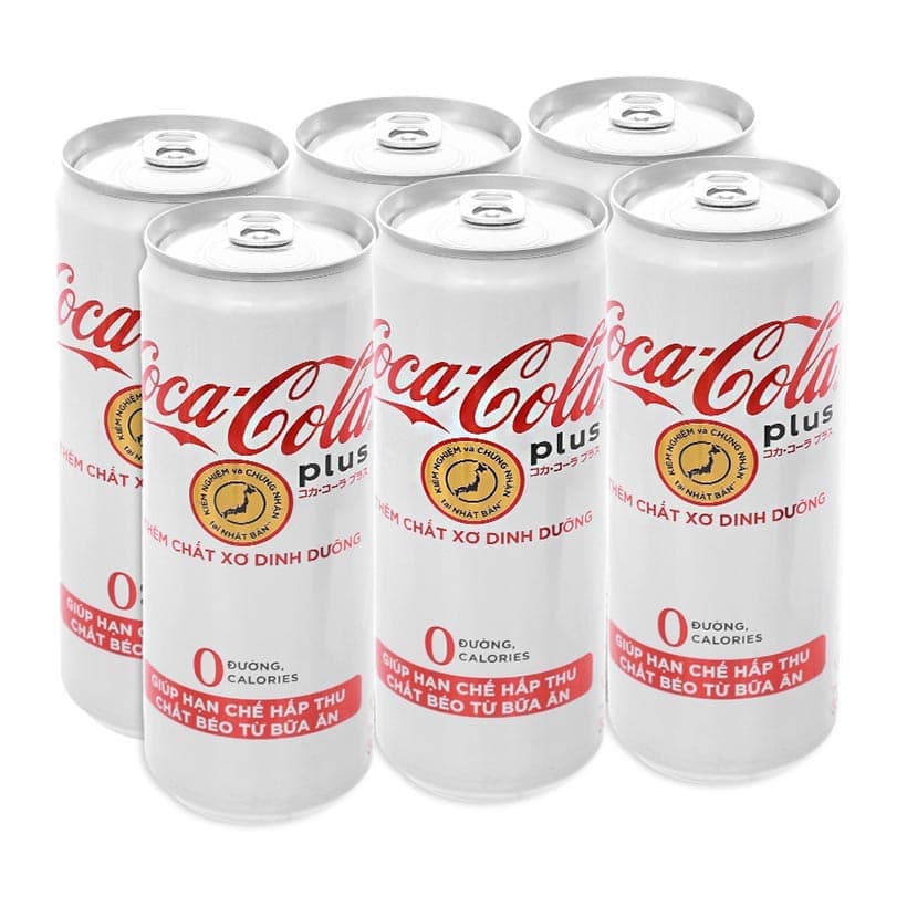 Nước giải khát Coca-Cola Plus 330ml chính hãng Coca-Cola