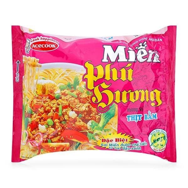 Miến ăn liền Phú Hương vị thịt bằm Acecook gói 58g chính hãng Acecook