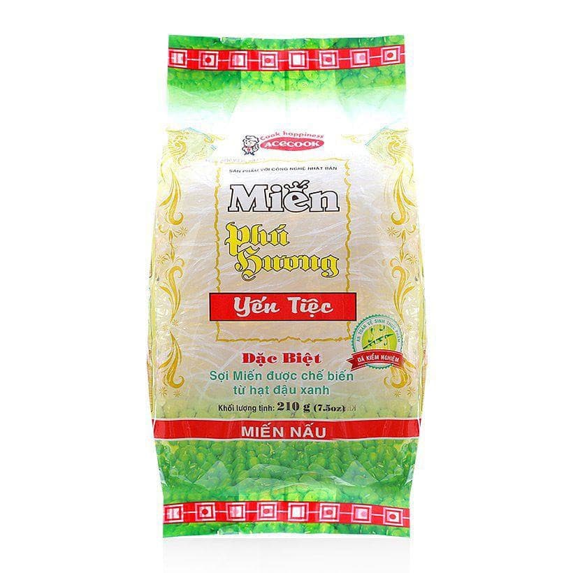 Miến Phú Hương Yến tiệc Acecook gói 210g chính hãng Acecook