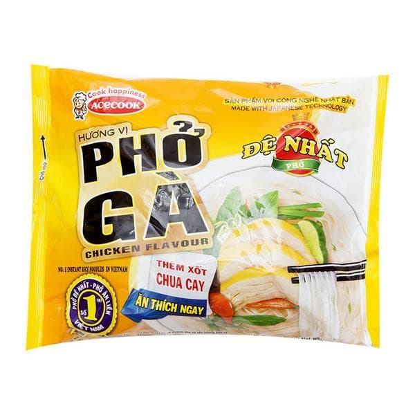 Phở gà Đệ Nhất gói 65g chính hãng Acecook