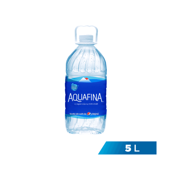 Nước uống Aquafina chai 5L chính hãng Aquafina