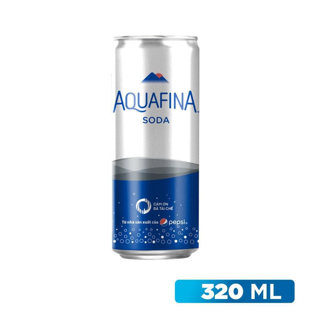 Nước uống có ga AAQUAFINA Soda 320ml chính hãng Aquafina