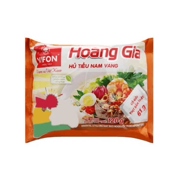 Hủ tiếu Nam Vang Hoàng Gia VIFON thùng 18 gói x 120g chính hãng VIFON