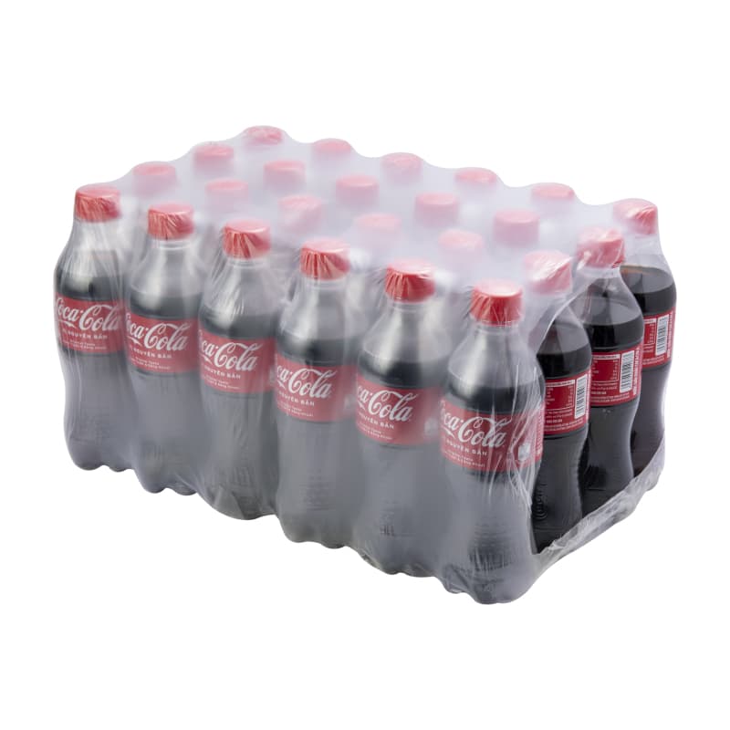Thùng 24 chai nước ngọt coca 390ml chính hãng Coca-Cola
