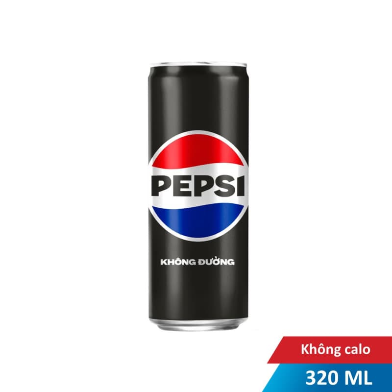 Nước giải khát không calo Pepsi 330ml chính hãng Pepsi