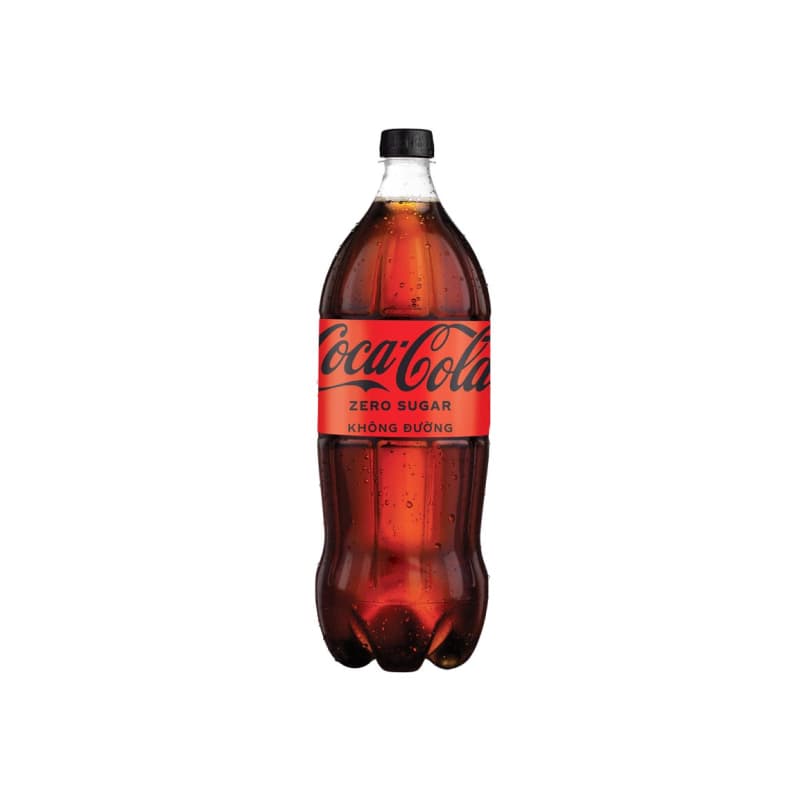 Nước giải khát Coca-Cola Zero chai nhựa 1,5lít chính hãng Coca-Cola