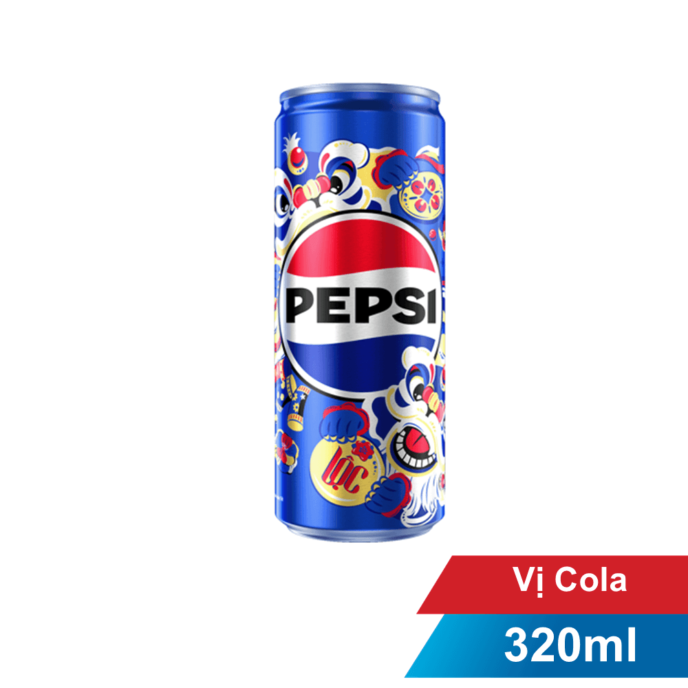 Nước ngọt lon Pepsi 330ml /320ml chính hãng Pepsi