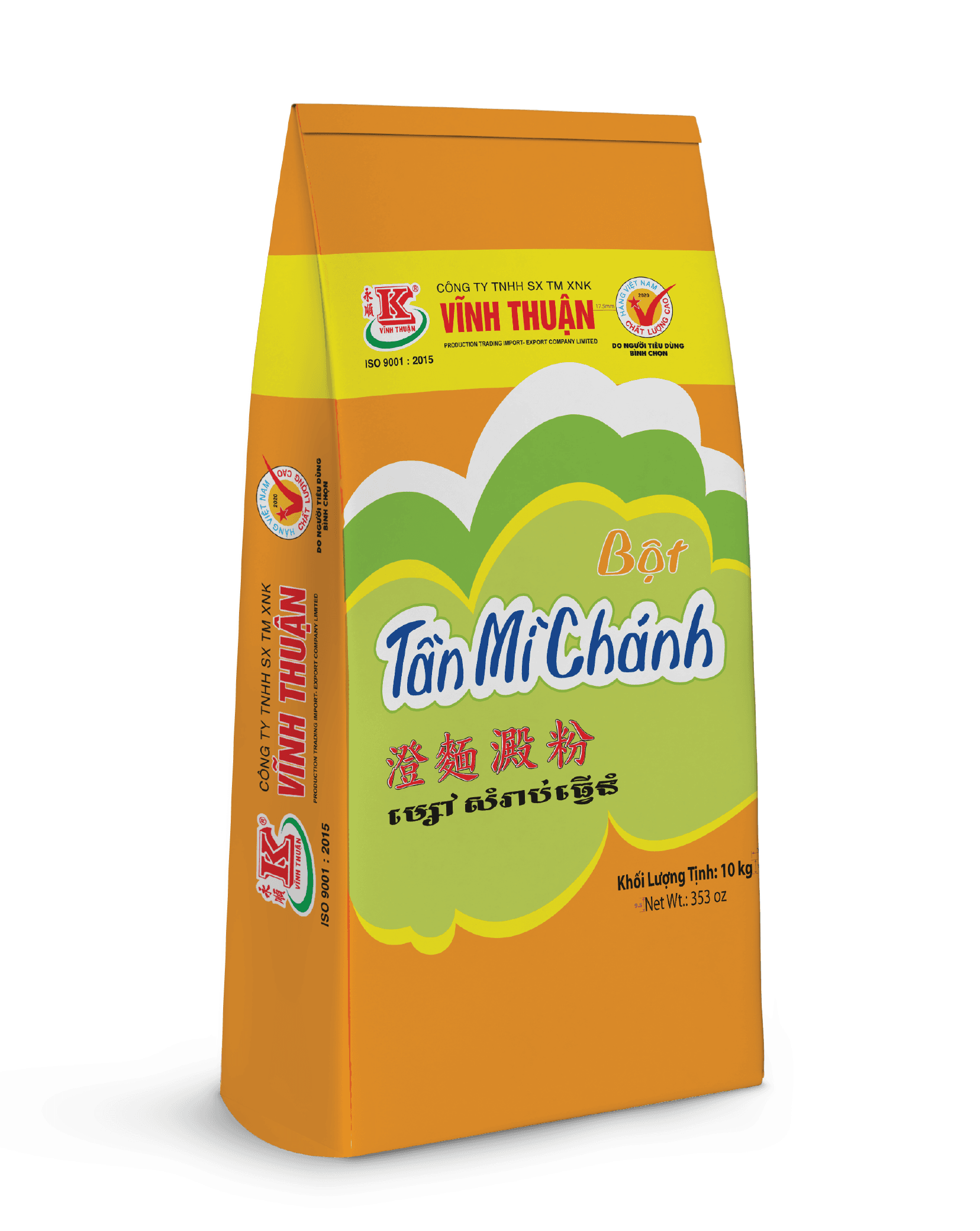 Bột Tần Mì Chánh Vĩnh Thuận 10kg chính hãng Vĩnh Thuận