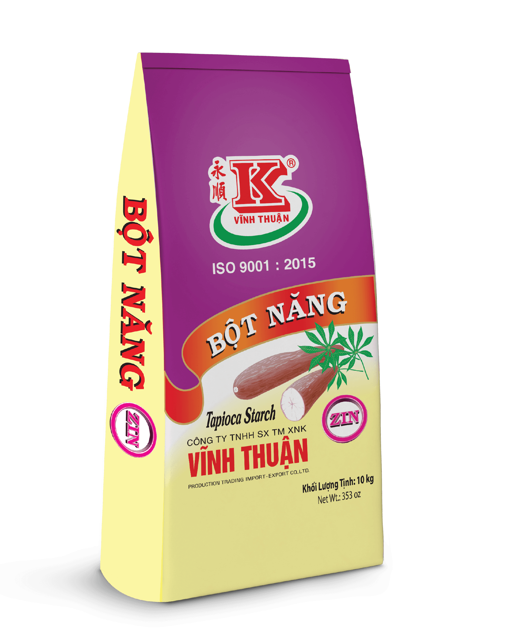 Bột Năng ZIN Vĩnh Thuận 10kg chính hãng Vĩnh Thuận
