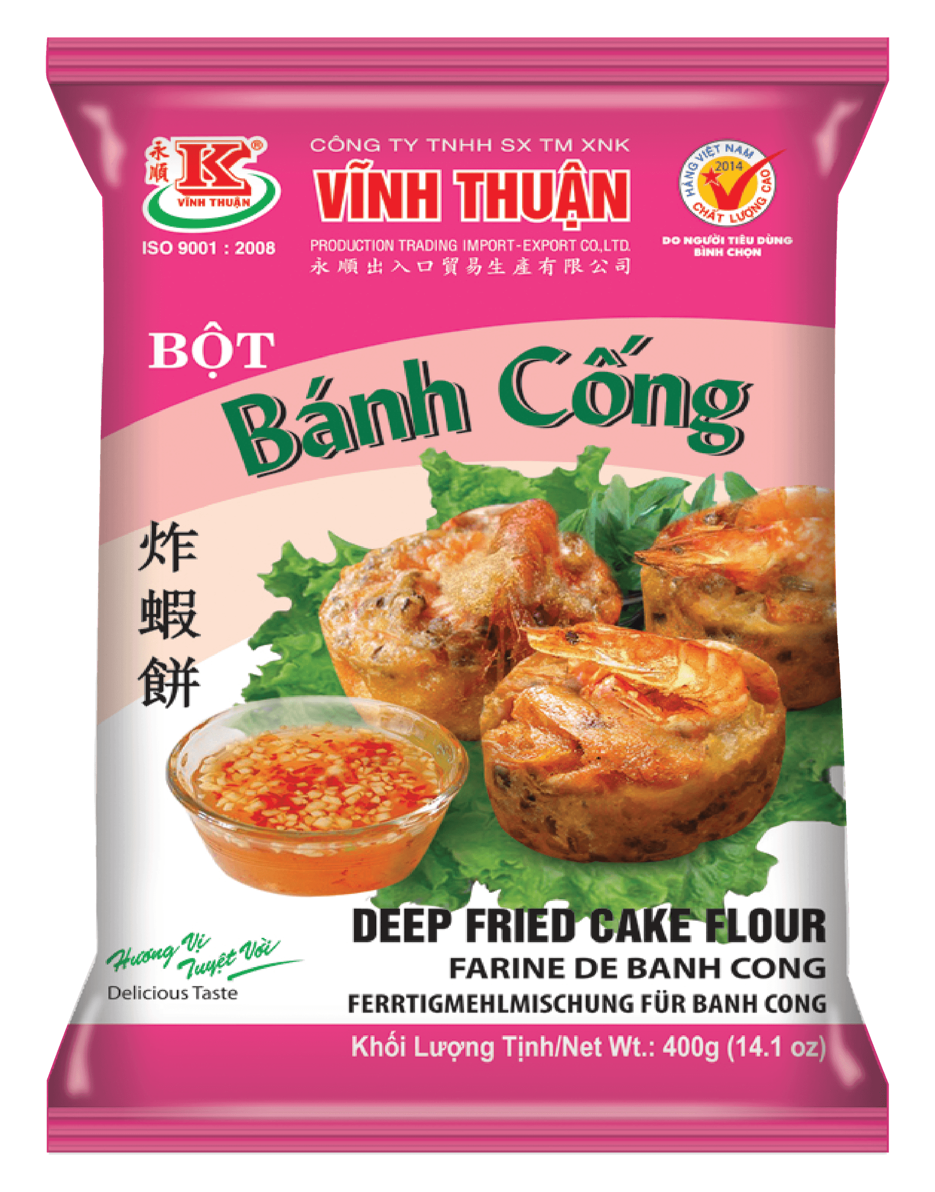 Bột Bánh Cống Vĩnh Thuận gói 400g